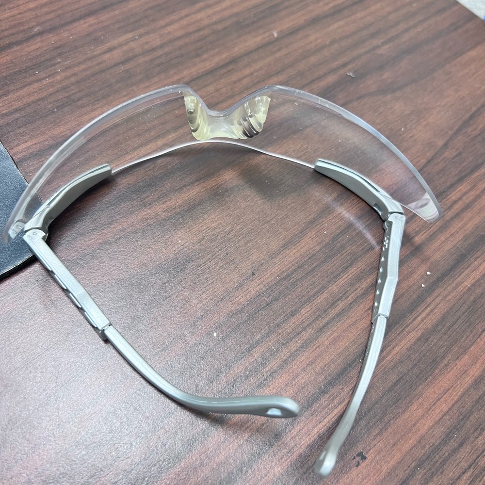 SMITH & WESSON Safety Gray Clear Lens Protective Glasses GUC - Picture 6 of 7